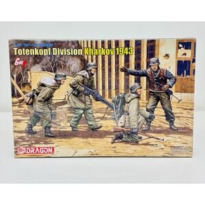 Dragon Totenkopf Division Kharkov 1943 1:35 Plastic Model Kit 6385 New Sealed